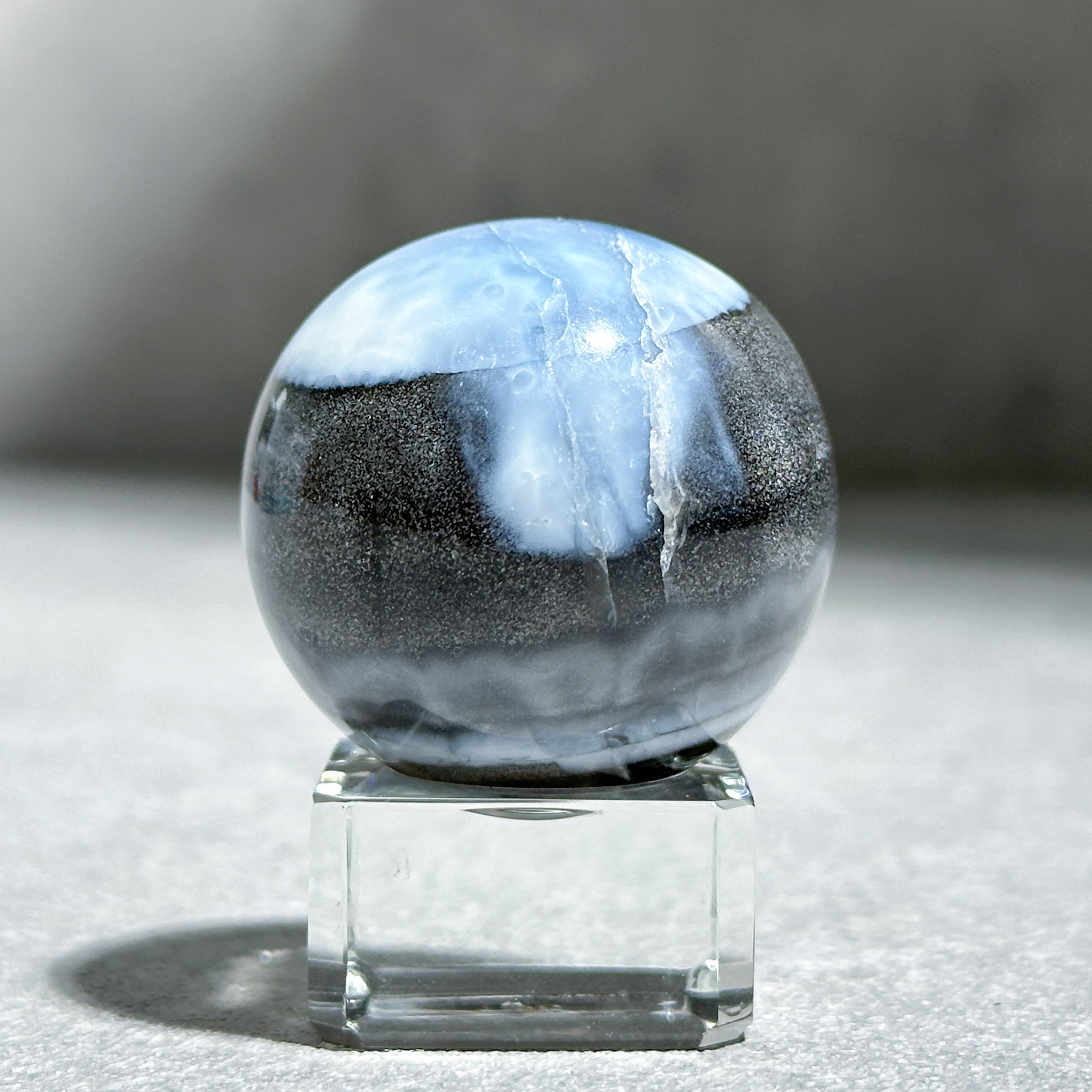 ブルーオパール スフィア23◇ Blue Opal ◇ 天然石・鉱物