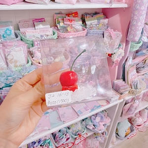 【J2】16-13ぬいぐるみ用ホイップチェリーヘッドドレス