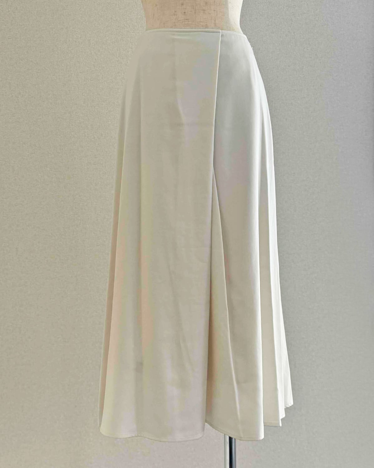 レザー見えラップスカート【 日本製 / 手洗い可】 | 小さいサイズ専門