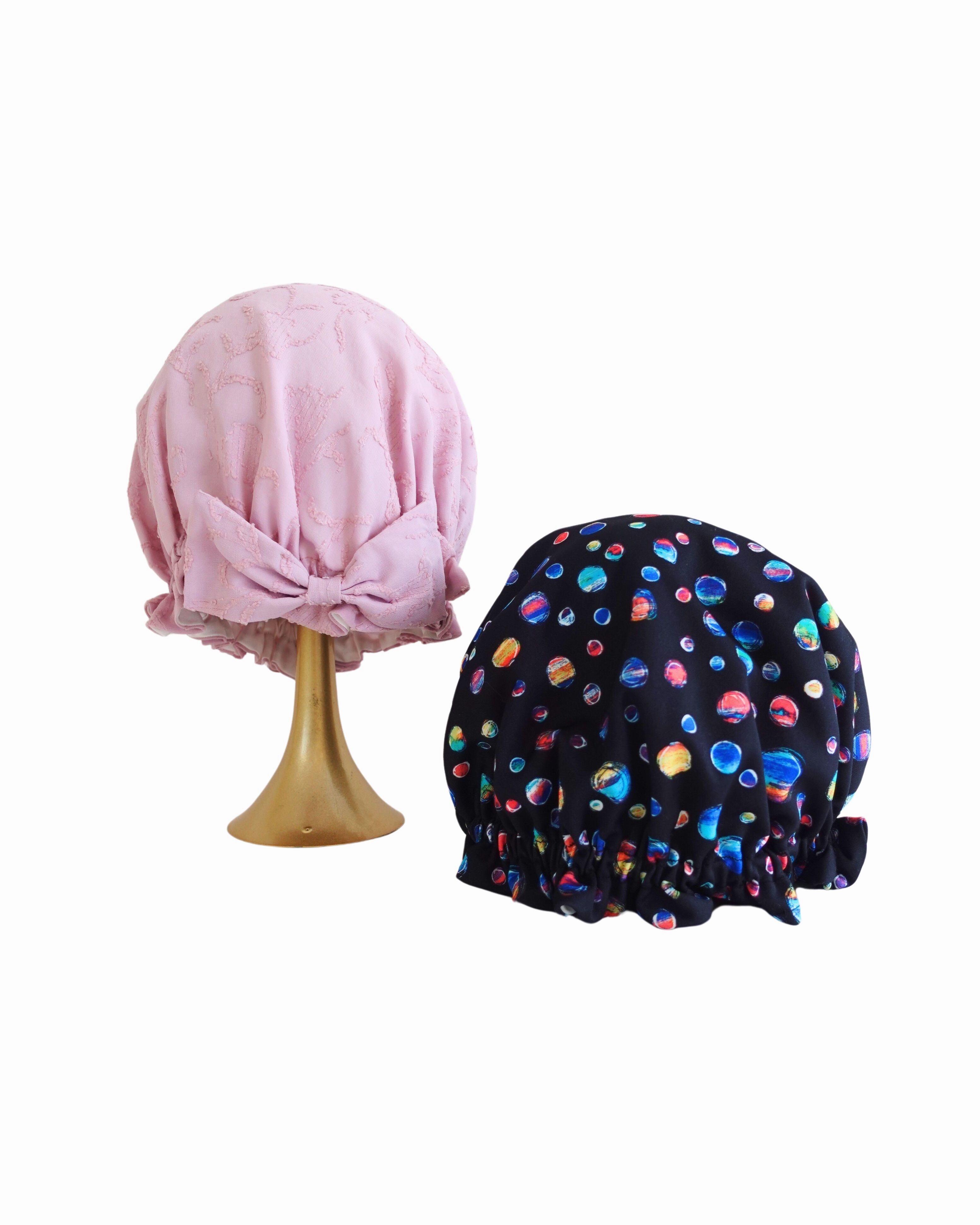 2枚set Silk Night Cap 日本製洗えるシルクのナイトキャップ | qppA®︎