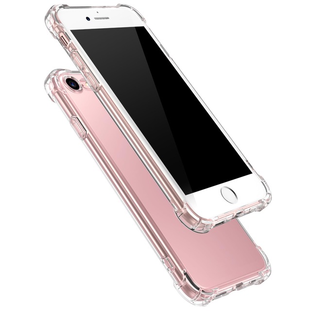 iPhone SE3 / SE2 用 ケース クリア TPU いphone 8 / 7 対応 透明 カバー バンパー SMPURF