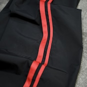 side line wide nylon pants