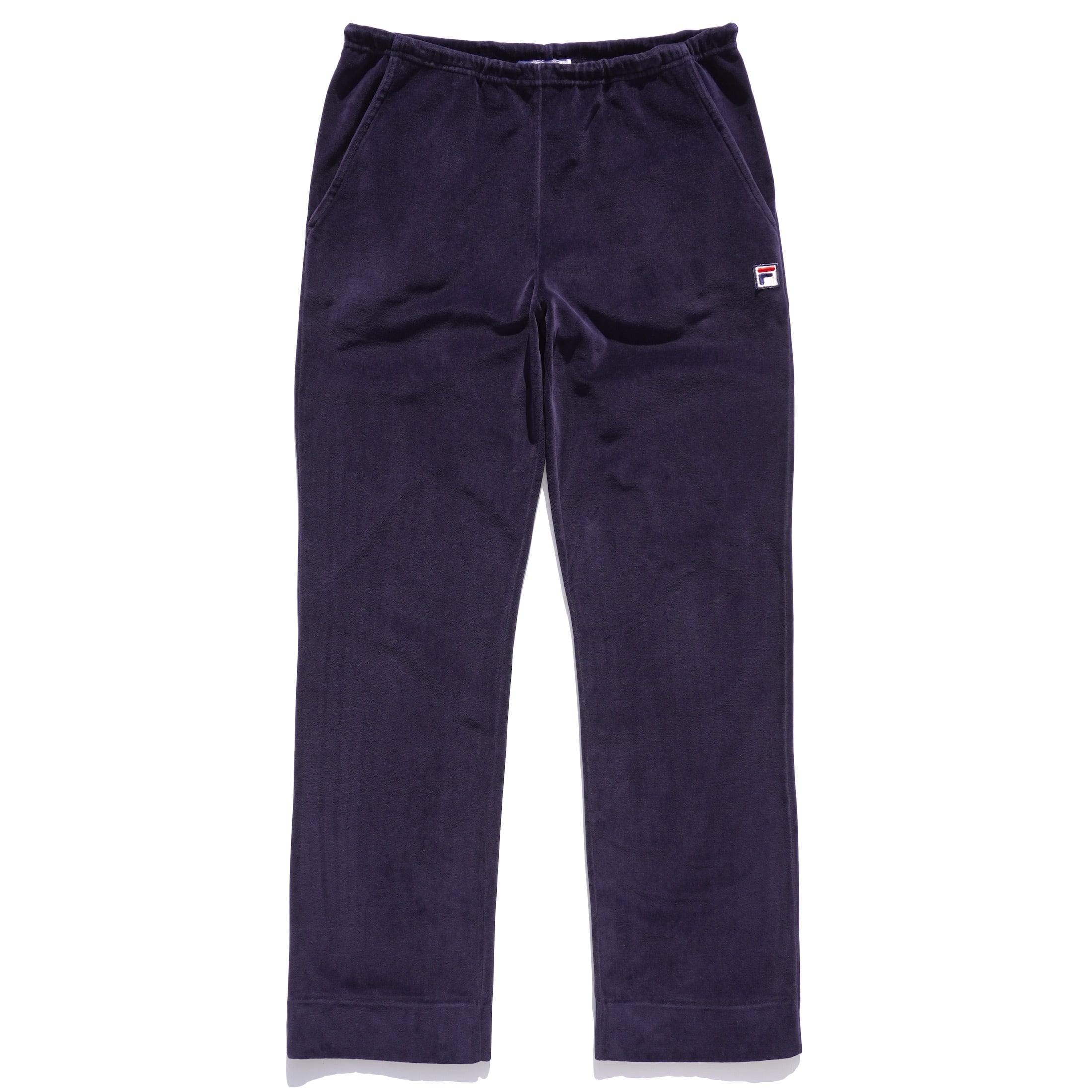 1980's ITALY製 [FILA] ベロアトラックパンツ ネイビー 表記(men's XS