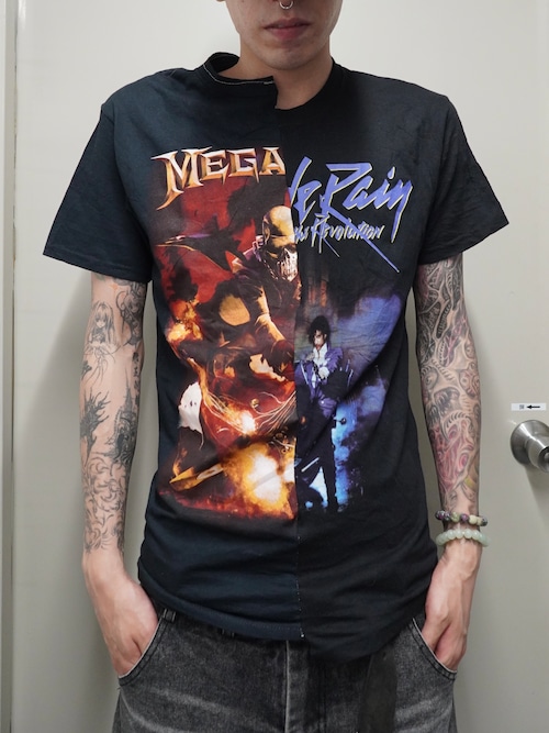 【DESTRUCION9】destrucion 2 in 1  Tee (001)