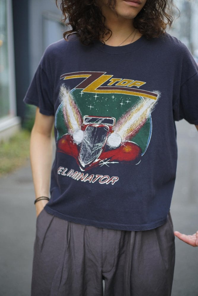 ZZ Top [ZZ Top] Vintage Tour T-shirt [Eliminator Tour 1983s