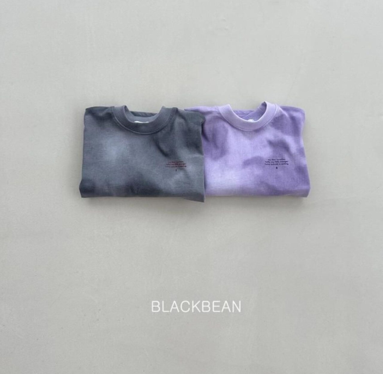韓国子供服 / 26Autumn / Blackbean / ミストTシャツ / キッズ服 / 秋服 *S~XL*