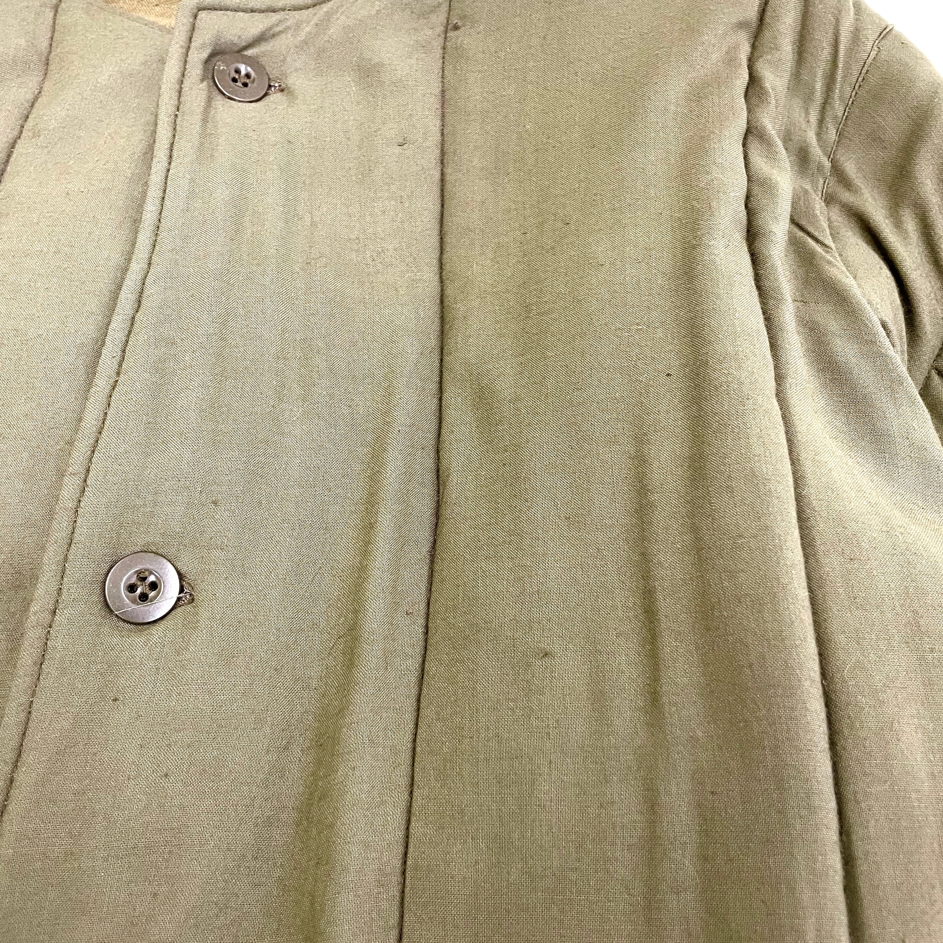 1960's czech military m60 liner jacket カーキ 中綿 チェコ軍