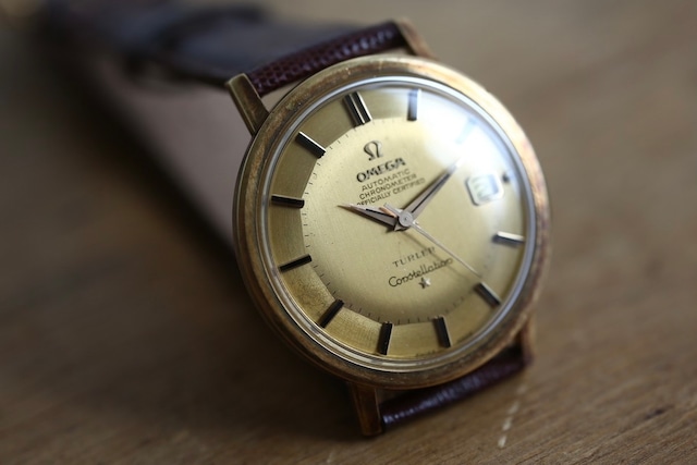 【OMEGA】 1966年製 オメガ コンスレーション ”Deluxe” ラージ  チューラー別注 18K 金無垢 12角 自動巻き   / constellation  / Cal.561