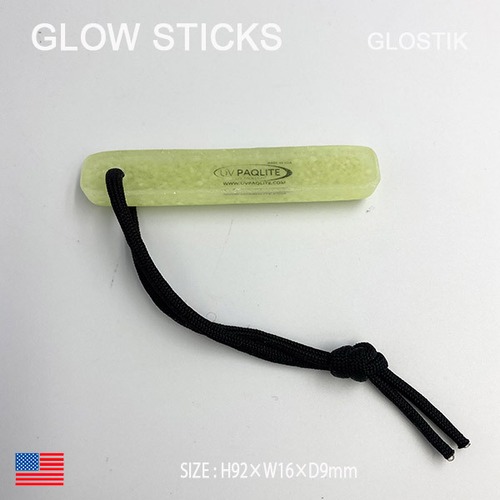 GLOW STICKS GLOSTIK グロースティック 防水 防塵 高耐久 半永久的 災害時 アウトドア 散歩 ダイビング キーホルダー アメリカ