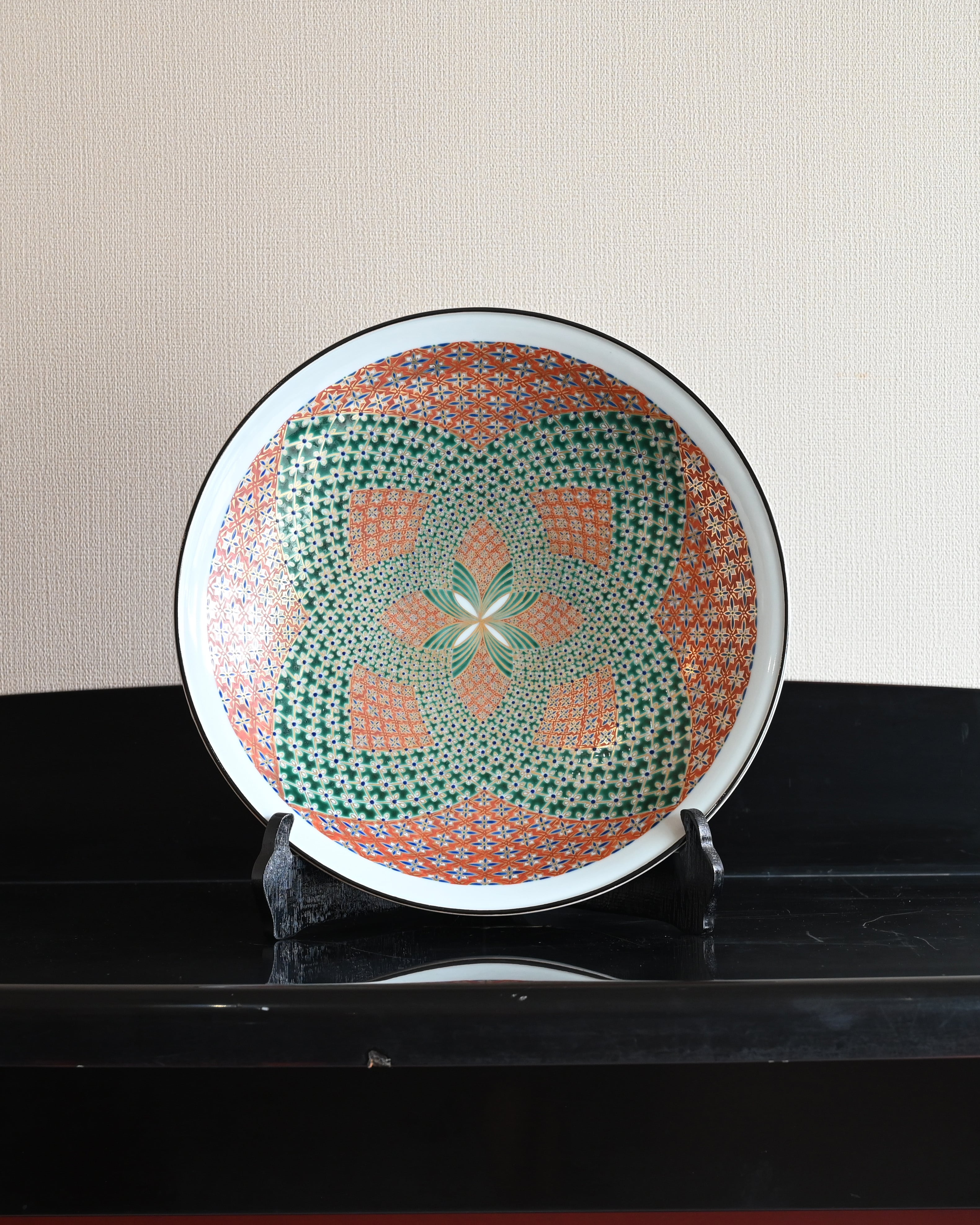 九谷焼 飾皿 北出塔次郎 | 古美術鍋谷 金沢 Nabetani Kanazawa Antique