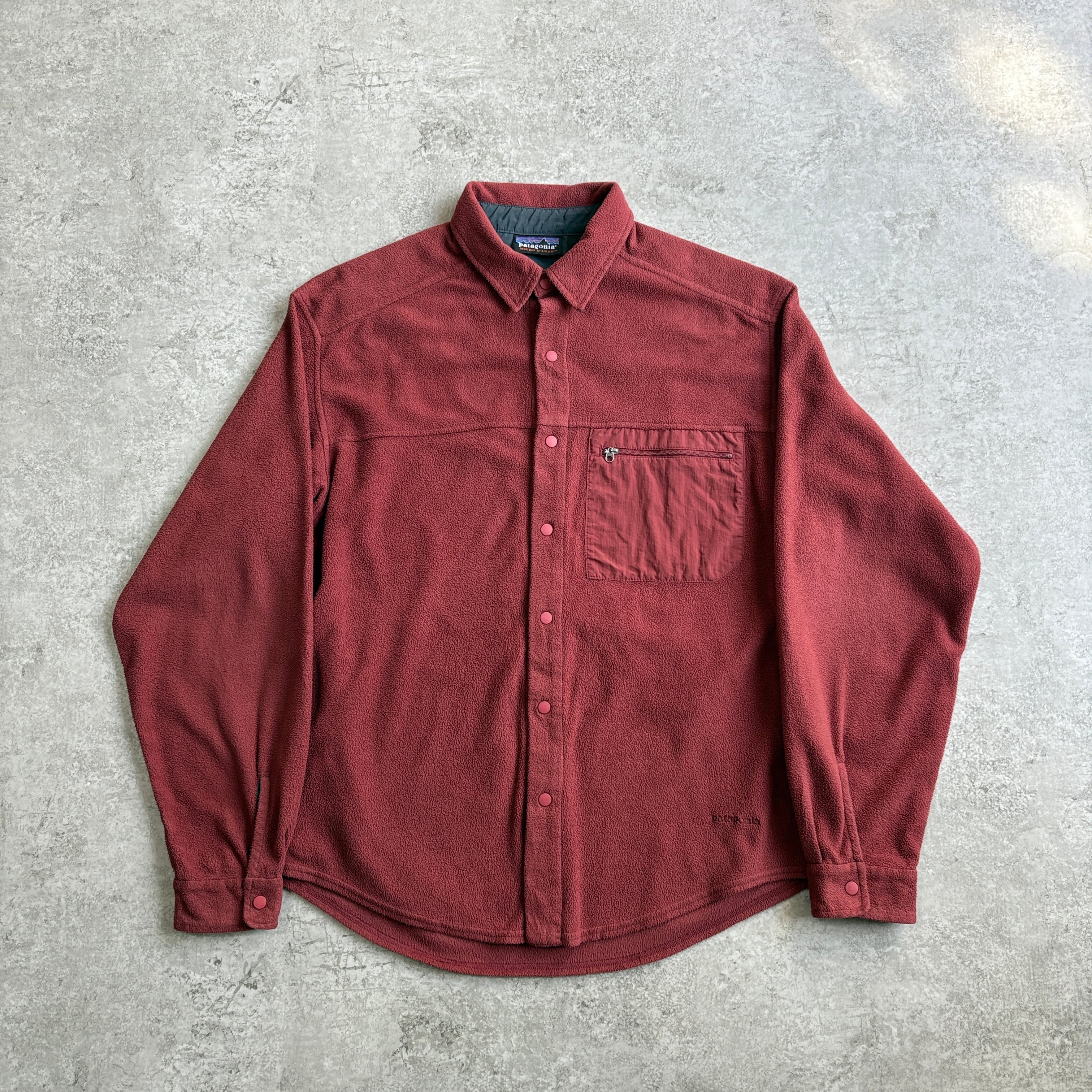 00s 2007年製 patagonia A/C Yarn Dye Shirt Short sleeve shirt