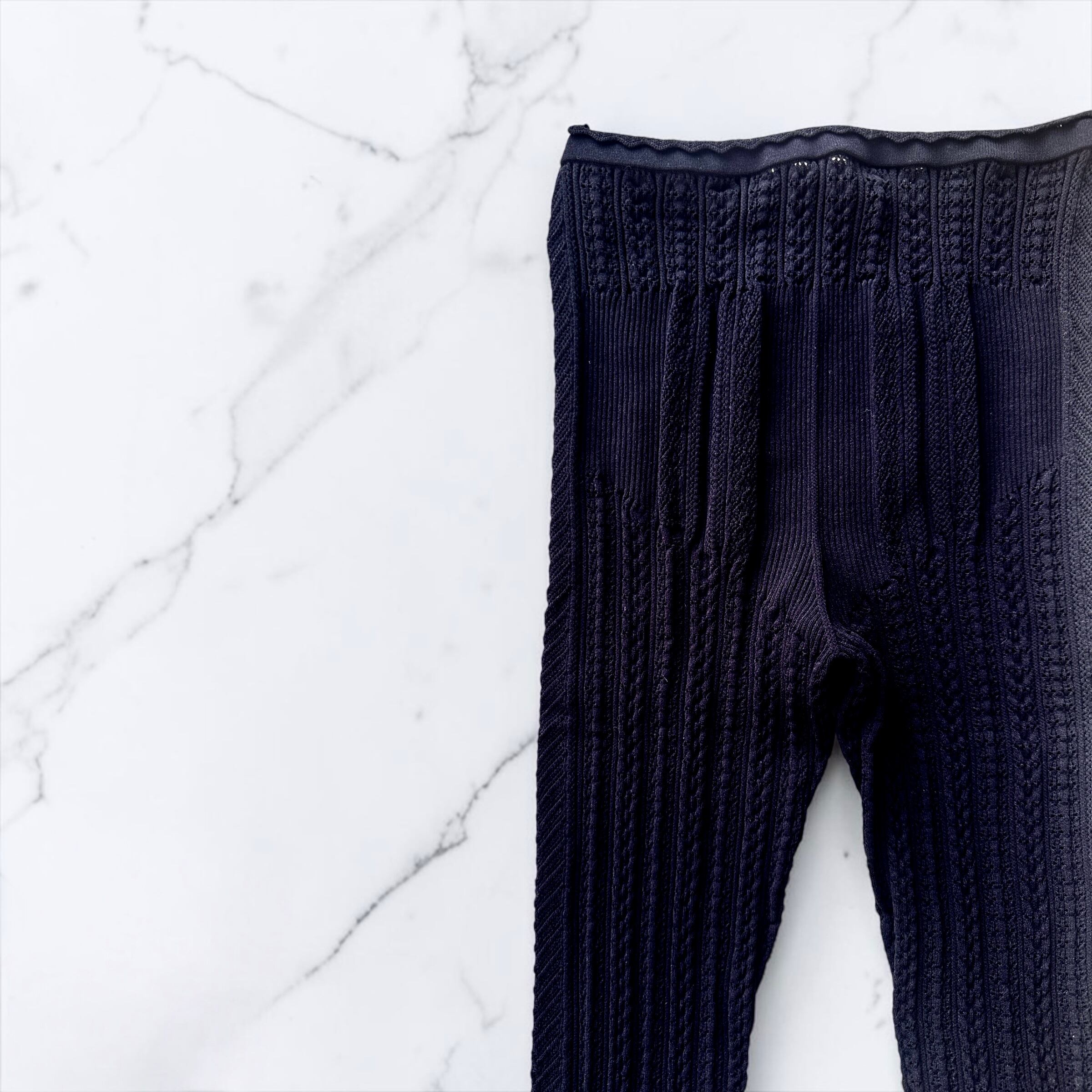 MOON TREE PLANET [LACE HALF LEGGINGS]