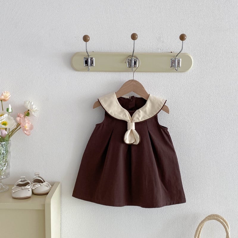 BABY&KID】レトロノースリーブワンピース | Betty