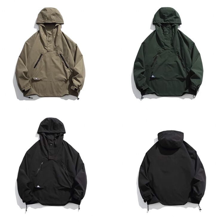 ★OUTDOOR FUNCTIONALITY PULLOVER JACKET　　　A0686