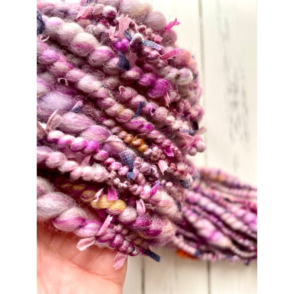 アートヤーン  手紡ぎ糸【21-1207】