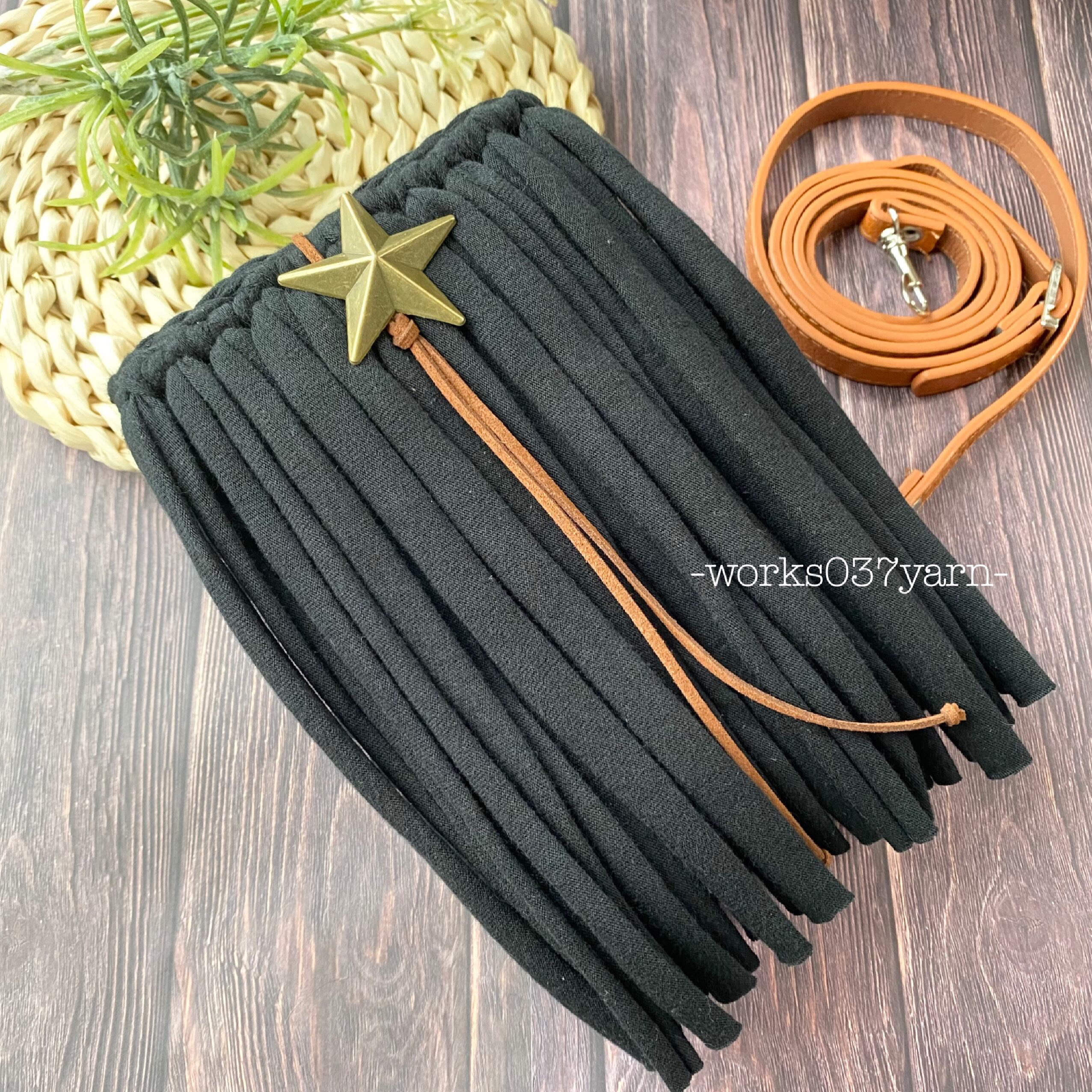 ズパゲッティ ショルダーバッグ スマホショルダー Tシャツヤーン 