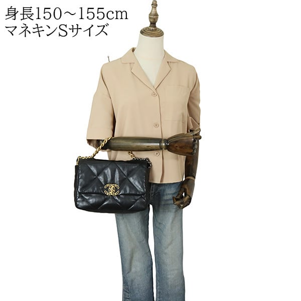 Used CHANEL シャネル CHANEL 19 チェーンショルダーバッグ ラムスキン