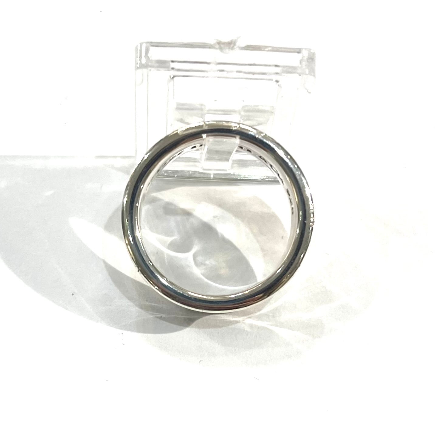TIFFANY&CO】【18号】2614 ナローデザインシルバーリング 15号