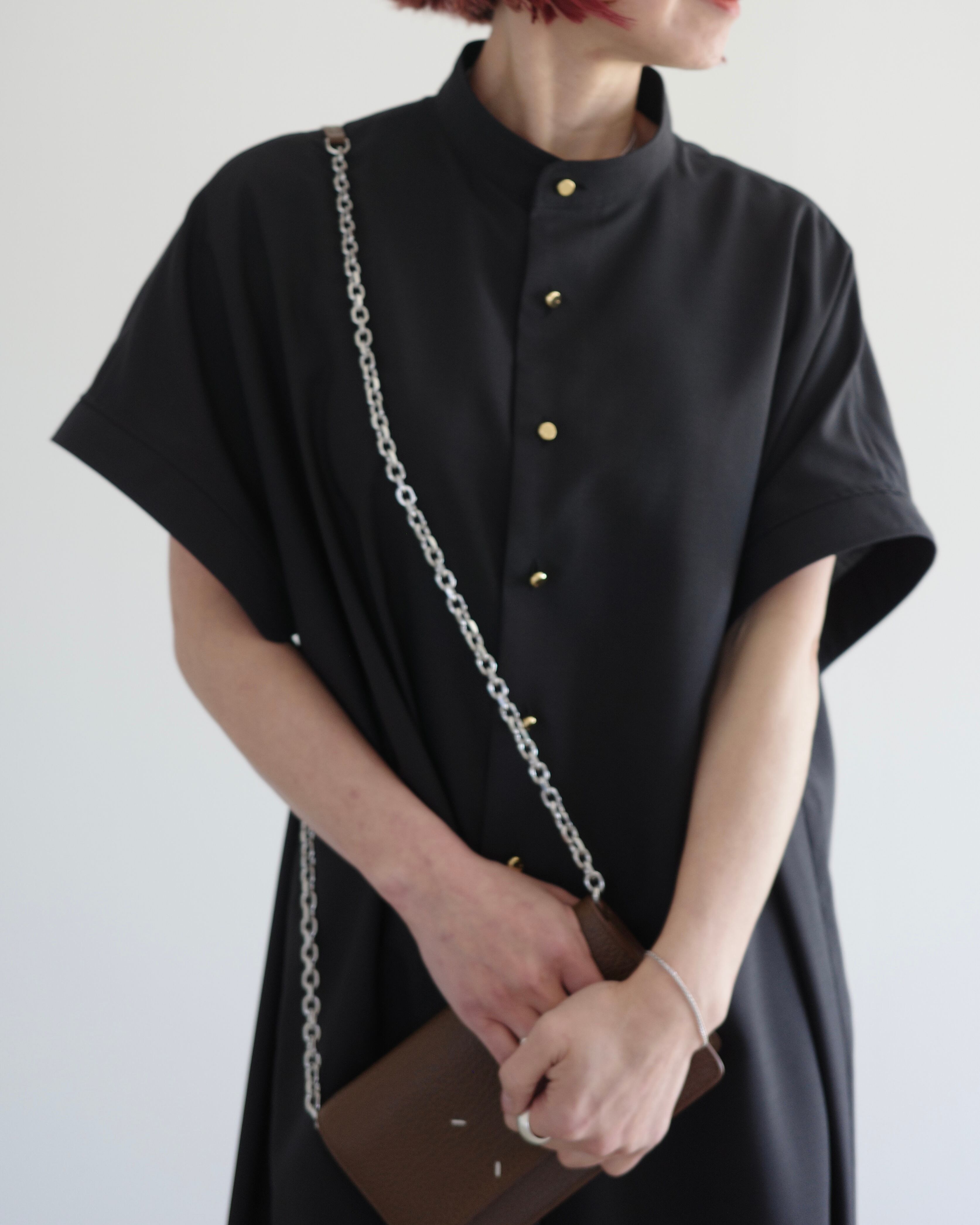 THE RERACS / FRONT TUCK POLO DRESS SLEEVELESS | LA VILLA ROUGE