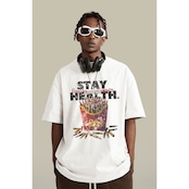 VINTAGE ストリート ポテト弾丸 Tシャツ T942