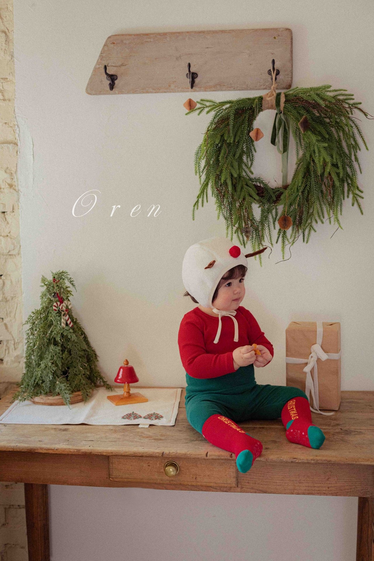 Oren X-mas［取寄］hoho santa roomwear setup
