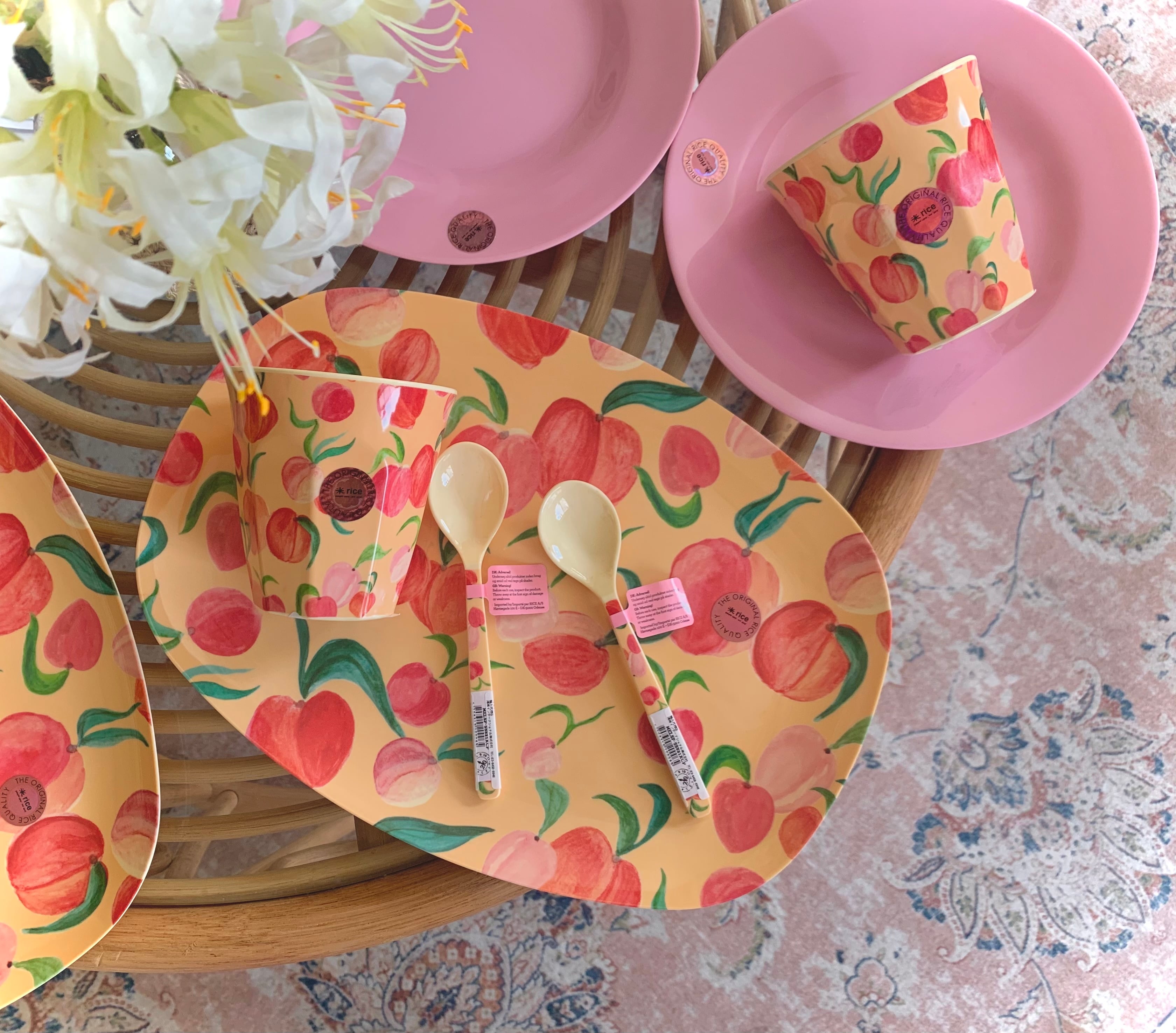 デンマーク rice メラミンスプーン | titimoo………♡