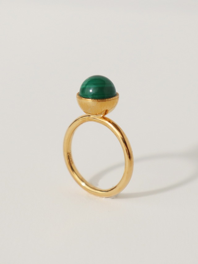 Stella ring - Malachite