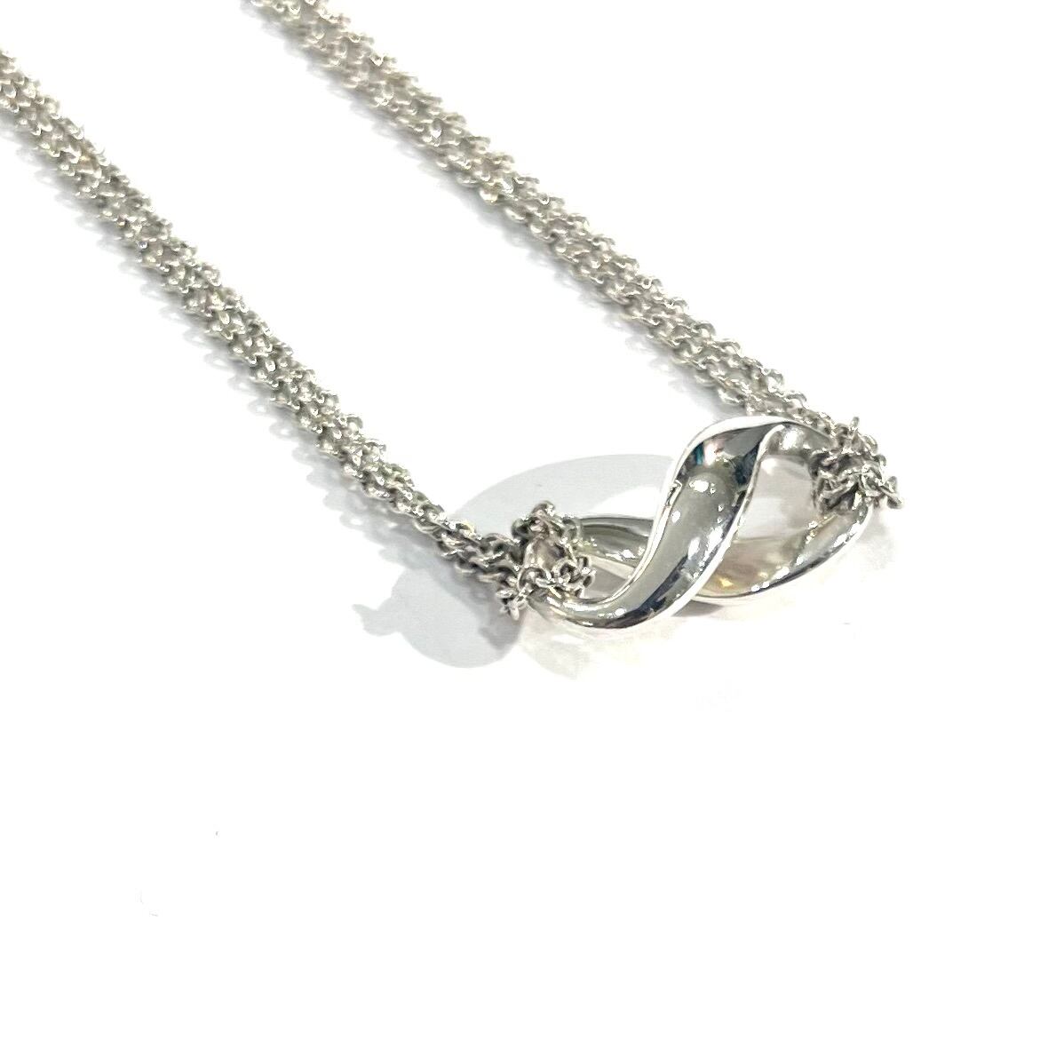 限定価格【TIFFANY&Co.】2998 インフィニティダブルチェーン 立体
