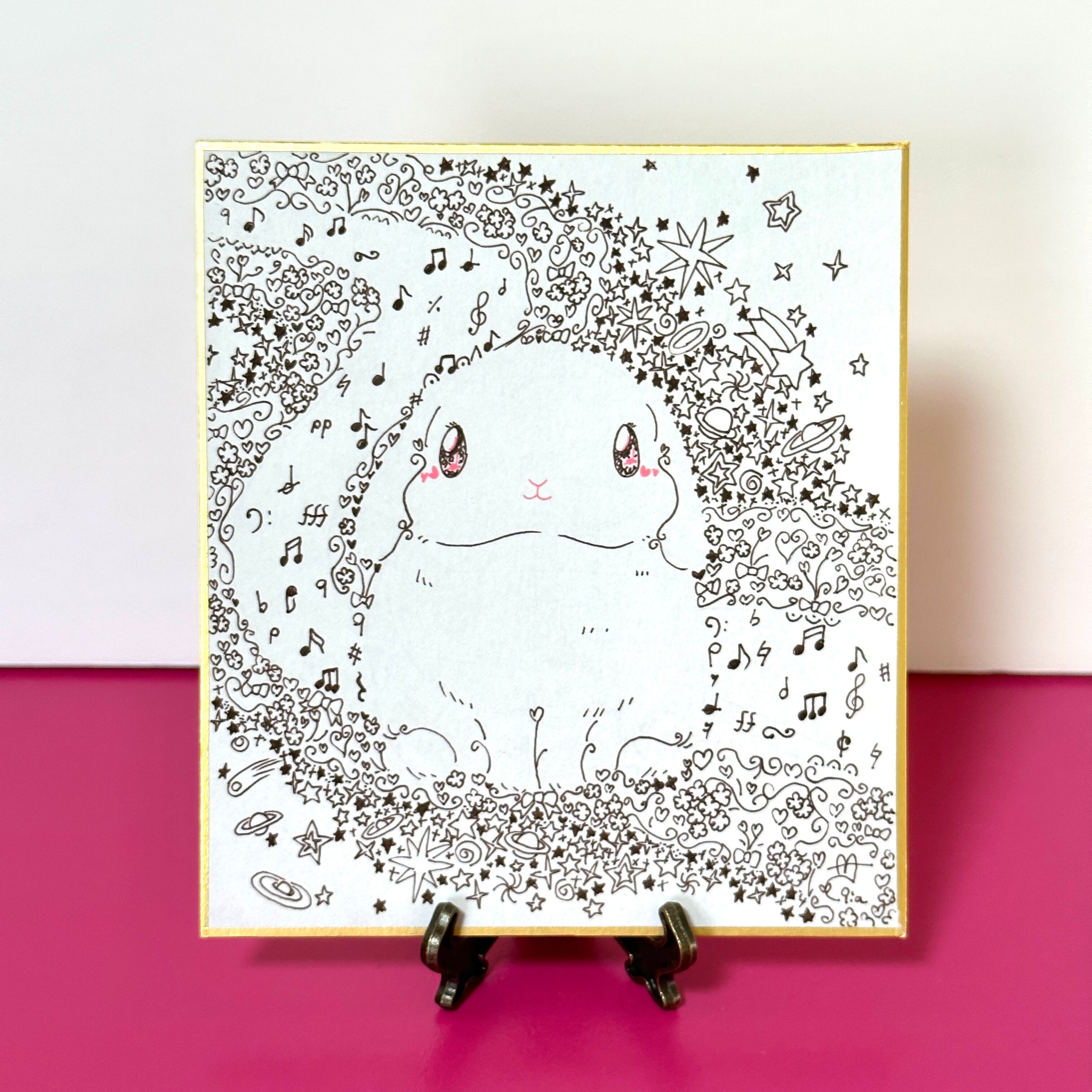 原画ミニ色紙(3種)セット | Usapia