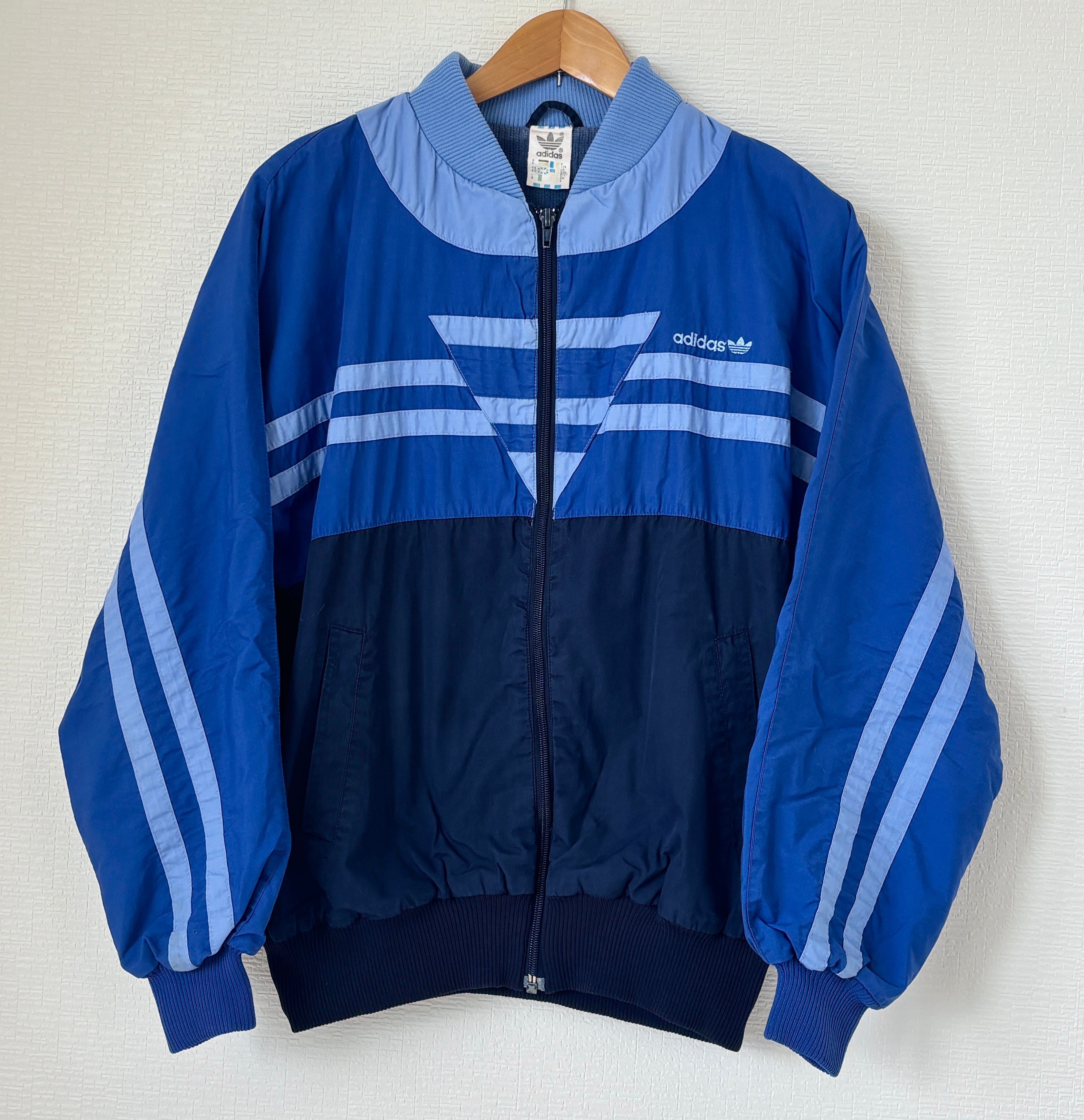 80年代 adidas アディダス トラックジャケット ジャージ メンズXS相当