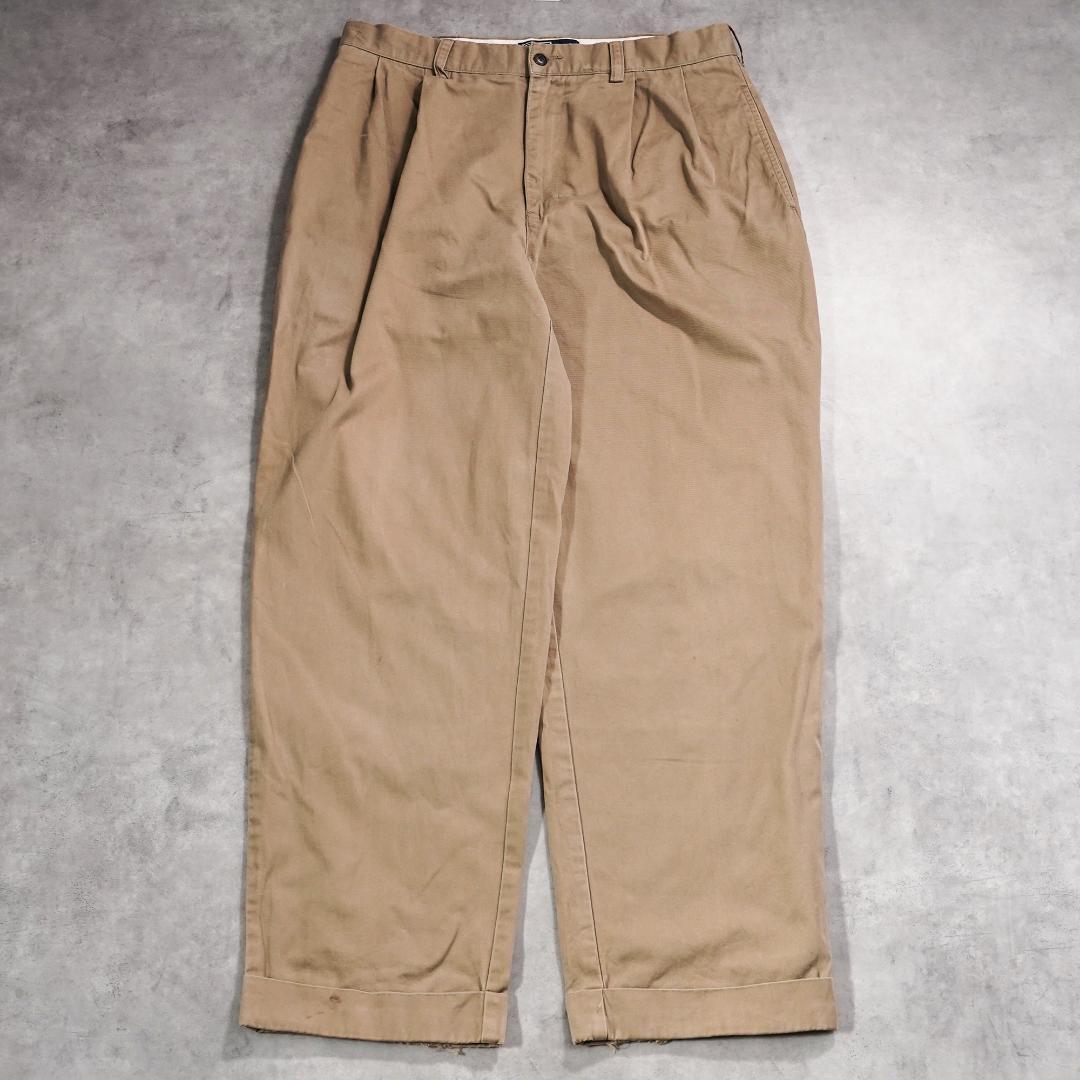 ポロバイ ラルフローレン W34 ポロチノ 古着 チノパン ベージュ 19961