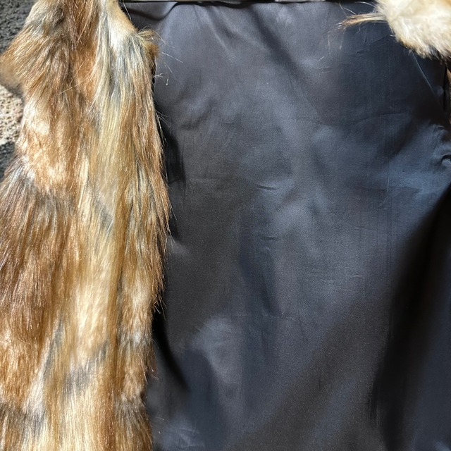 【KIDS】long fur vest size4歳〜