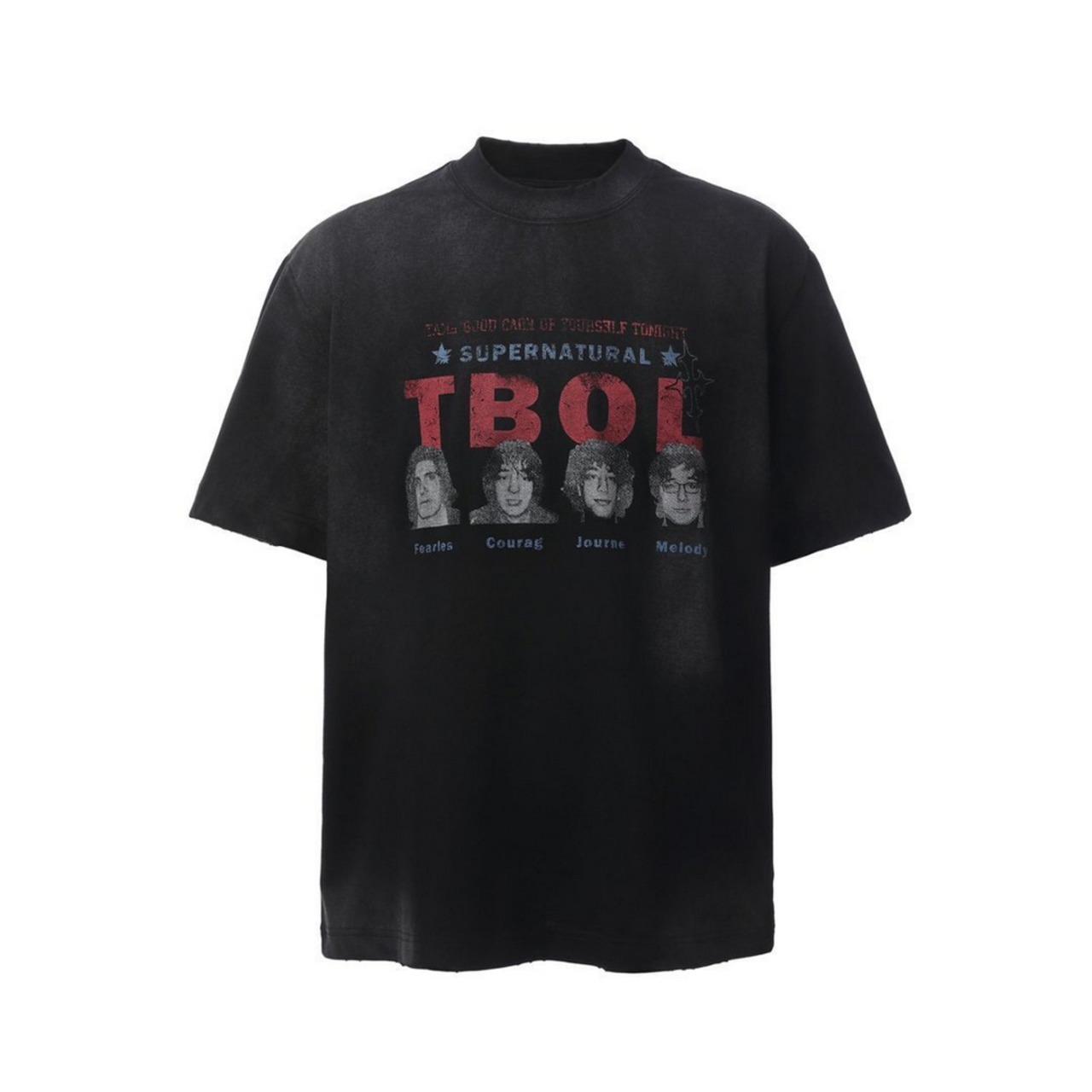 VINTAGE ストリート TBOLプリントTシャツ T2095