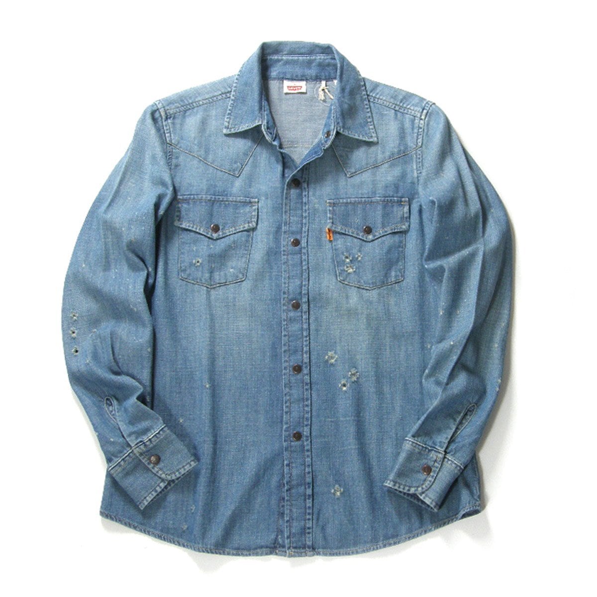 Levi's ／ リーバイス オレンジタブ デニムシャツ ウエスタンシャツ