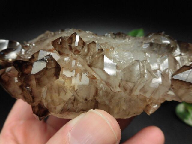 【送料無料】【高品質】ブラジル産ジャカレー水晶（アリゲータークオーツ）　no.4