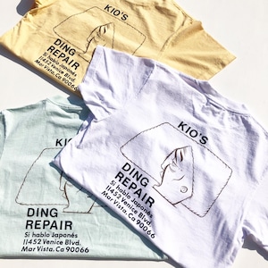 Yellow Rat "Kio’s Ding Repair 5th Generation S/S Pocket T-Shirts"