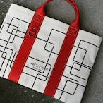 KLW CANVAS-UF-RED ミニバッグ 帆布 キャンパスバッグ UNIFORM Bag『Labyrinth』【ARCH CRAFT】