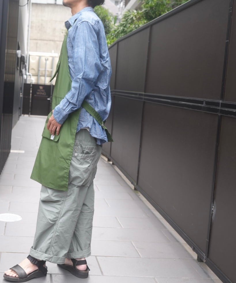 SASSAFRAS(ササフラス) / Landscaper Apron-Olive- (SF-242132) | Signs