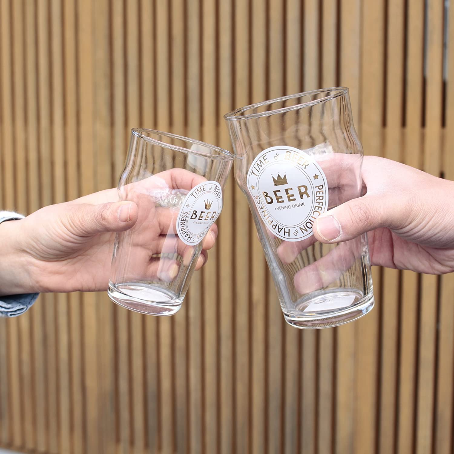 イギリスのパブでおなじみの パイントグラス ビールグラス 容量580ml