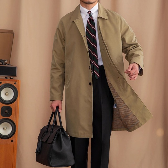 ビジネスコートミドル丈ウィンドブレイカー OJ0358