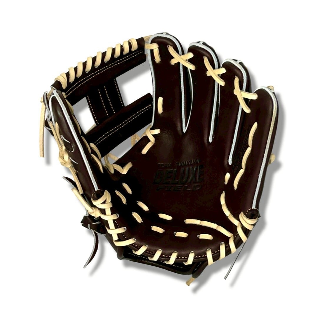 【硬式】玉澤 内野手用グローブ TUG-06DX 右投げ 新Hウエブ(本体:Dブラウン 紐:キャメル)|タマザワ_02