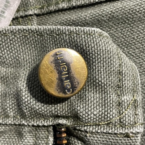モスグリーン ダブルニー Carhartt B136 MOS 34×30 詳細写真11