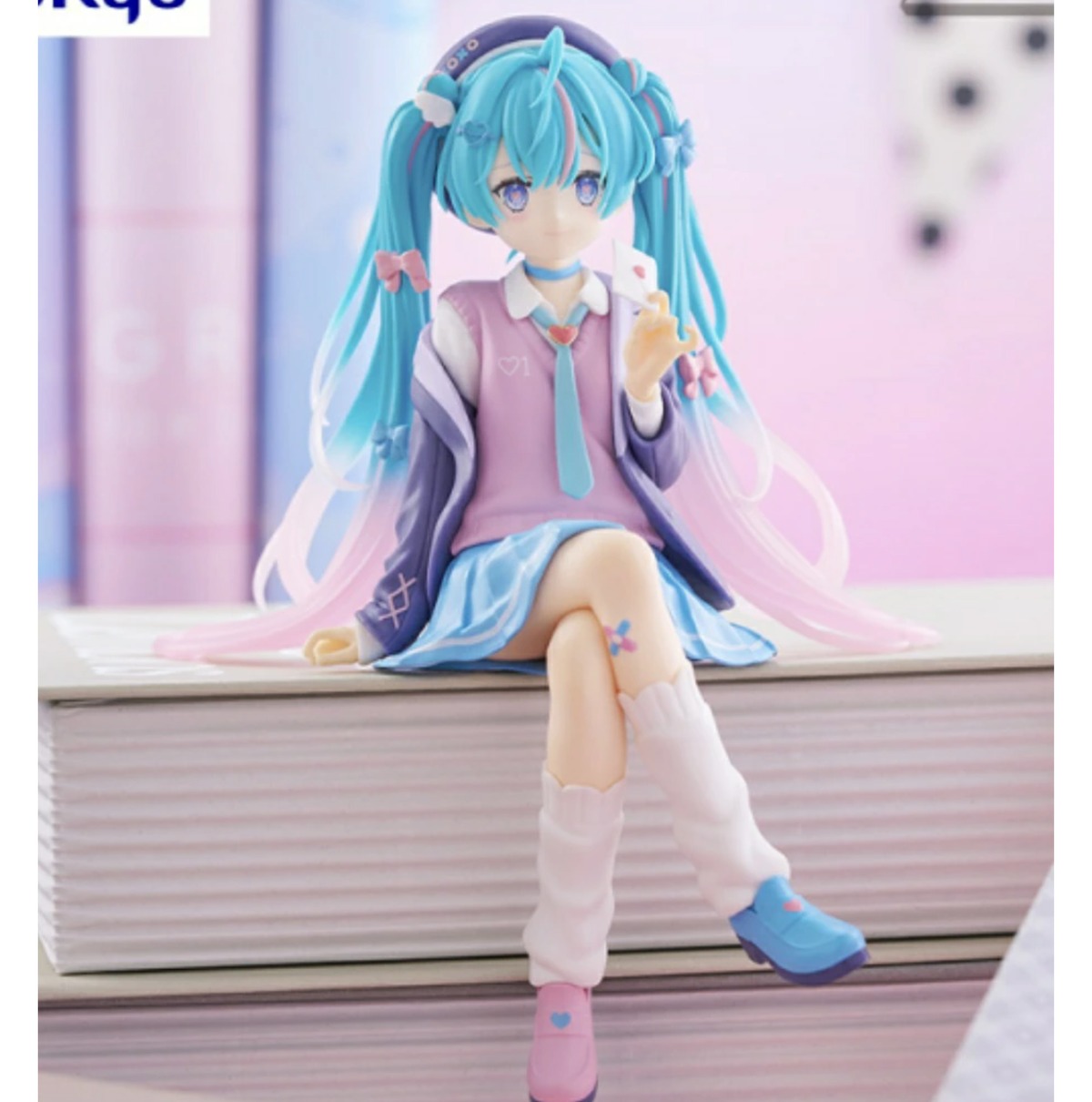 初音ミク】ぬーどるストッパーフィギュアー恋するブレザー ネイビーver