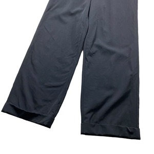 AD2001 COMME des GARCONS HOMME black wool gabardine slacks