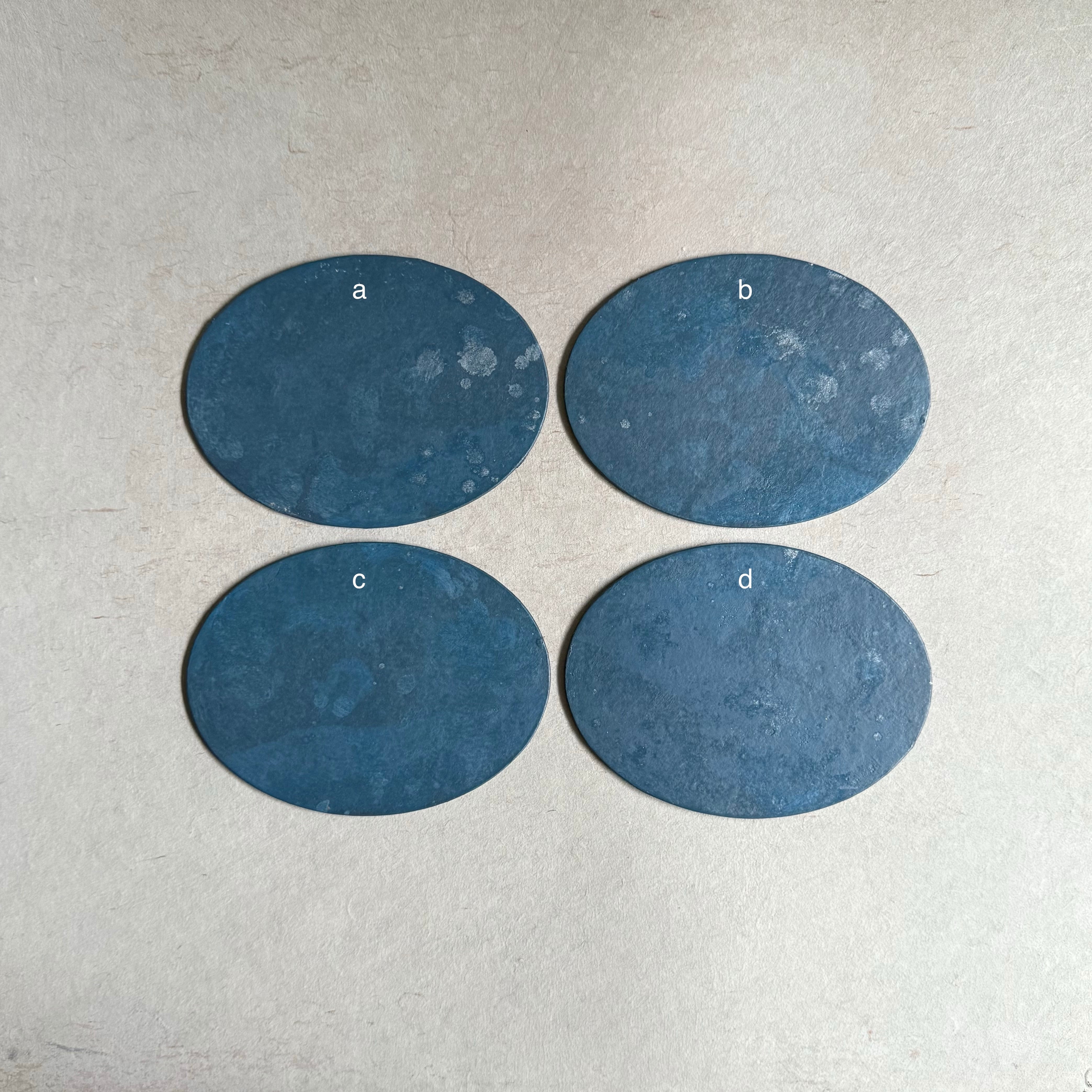 紙漉キハタノ 敷板 オーバル 小 (特) | gallery 一白