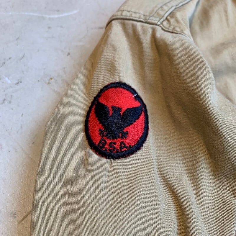 【ヴィンテージ】ボーイスカウト　刺繍入りジャケット　　used AS58
