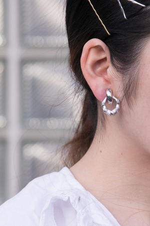 【Run Rabbit Run Vintage 】Monet Silver earring