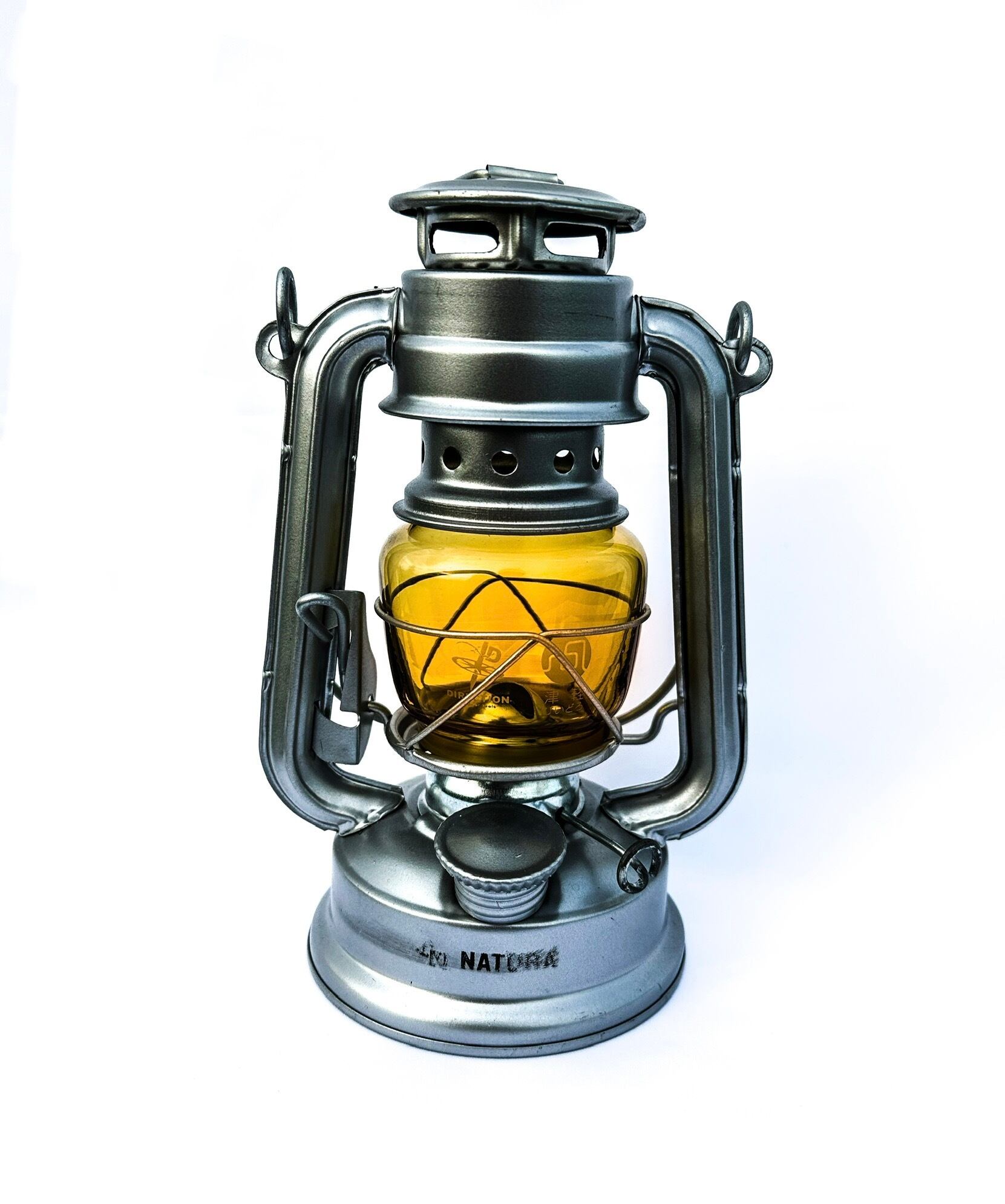 DIRECTION × 津軽びいどろ ランタングローブ ホヤ アンバー