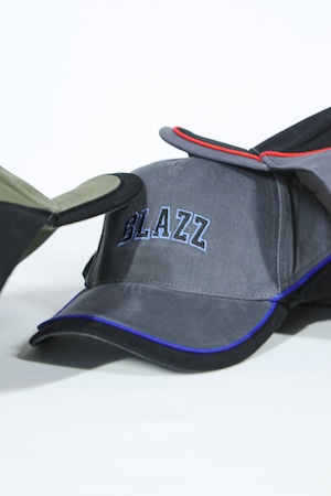 The University of BLAZZ Brushed Cotton Twill CAP [GRAYxBLACK]