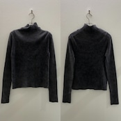 【受注予約:11月上旬入荷予定】ヴィンテージライクリブハイネックPO/チャコール